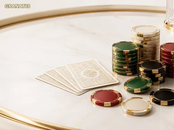 European Blackjack dengan tampilan meja dan kartu yang jelas